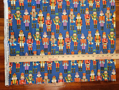 Brother Sister Design Studio Nutcracker Christmas Fabric 30″ X 43 In