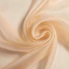 55” Wide By Yards Plain Pure Silk Chiffon Fabric Dancing Wedding Silk Flowly