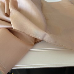 SILK PEACH FABRIC 6 Yards x 22 Inches Wide or 216 Inches x 22 Wide