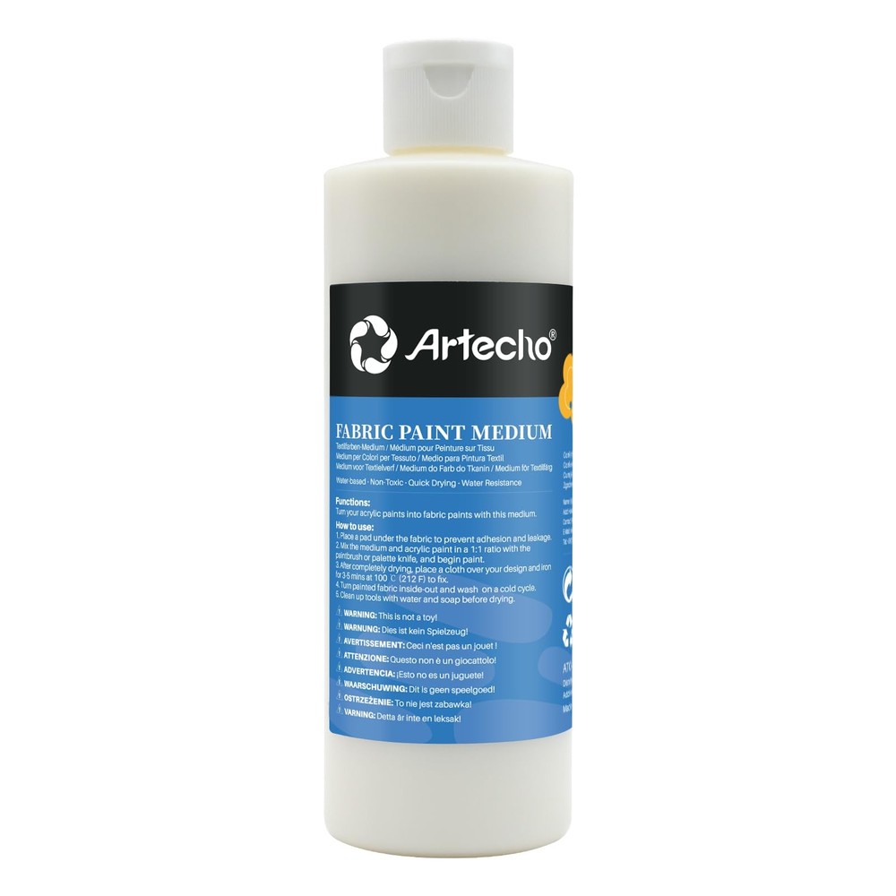 Artecho Fabric Medium 8oz / 236ml 8 Fl Oz (Pack of 1),