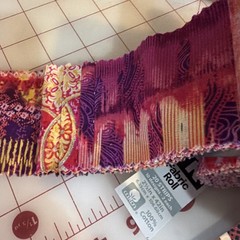 Jelly Roll 2.5 X 42” Cotton Pink Glitter Variety