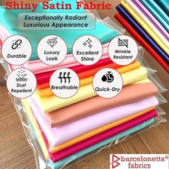 Elegant 60″ Red Satin Fabric Roll – Versatile for Upholstery and DIY Crafts