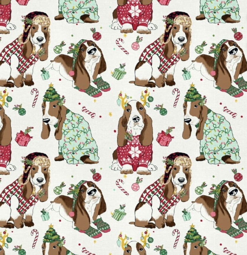 Pioneer Woman Dogs in Pajamas or Truck Ditsy Fat Quarter 21″ x 18” ~ 100% Cotton