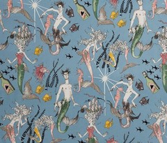 Alexander Henry “Ghantis Ghastlie” & “Kelp” -Half Yard LOT of 2