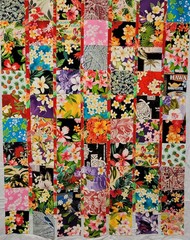 70Pcs Precut 8” Square 100% Cotton Fabric Beautiful Hawaiian Print For Quilting