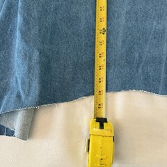 Vintage Heavyweight Cotton Twill Medium Wash Blue Jean Denim Fabric 1 Yd x 59w
