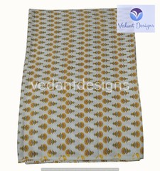 Indian Cotton Running Sewing Craft Block Print Fabric Dressmaking 5 Yard
