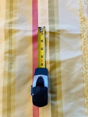 Kravet Coutoure Pink & Yellow Pastel Candy Stipe Duoioni Silk Fabric 10. 5 yrds.