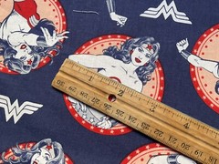 Cotton Fabric Wonder Woman 43”x 39” By DC Comics 2017s