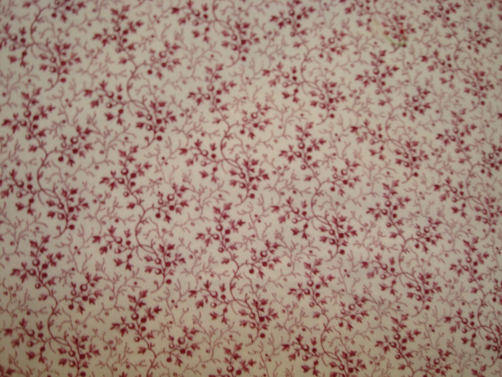 One yds Marcus Bros Fabric Cotton Calico Bayberry Quilt Craft 44″ x 36″ BTY