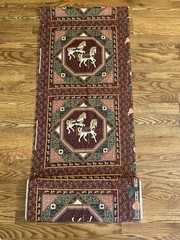 Vintage Springs Industries Fabric Victorian Carousel for Pillow Panels Quilts