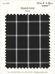Black Plaid Vintage Checks Fabric for Shirting, Dressmaking & Garments 58″ wide
