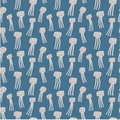 Paintbrush Studios Animal Kingdom Octopus Grey Cotton Fabric By The Yard