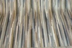 1 of 7 yds Romo Fabric Epingle Velvet Benito Gunmetal Upholstery 55″ x 36″ BTY
