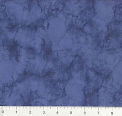 Wedge wood Blue Marble Stone 100% Cotton Fabric by 1/4 yard