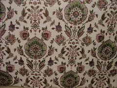 iLiv Embroidered Curtain Fabric 1.7 Metres Jaipuri Mulberry Cushion Blinds