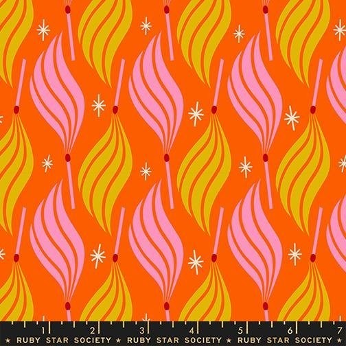 Moda Ruby Star Trinketry by Melody Miller RS0113 16 Goldfish Lit Cotton