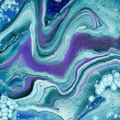 Fusion II By Quilting Treasures – Blue Swish #28292-B