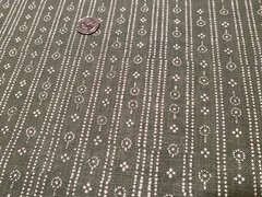 1.75YD PARKER & JULES Birdlip Hunter Colorway 100% Oyster Linen Fabric Belgium