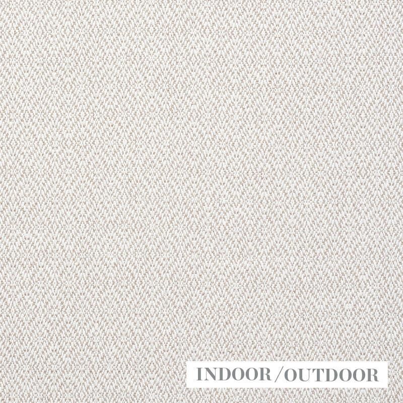 Schumacher OUTDOOR Linen Fabric Diamond Weave Indoor Outdoor Natural 2.1yd 73841