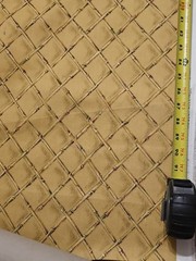 Robert Allen Upholstery Fabric Bamboo Lattice Design Print Over 2 Yard Piece