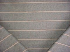 1-1/2 Jim Thompson 3563 Sienna Baltic Linen Stripe Drapery Upholstery Fabric