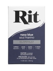 Rit All-Purpose Powdered Fabric Dye – Navy Blue – 1 Box