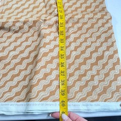 red rooster fabrics quilting cotton brown chevron baskets blooms 40×113 3 yards