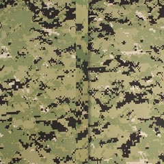 1M Digital Camouflage Webbing Non-elastic Edging Strips 2.0/2.5/3.8/5.0cm Width