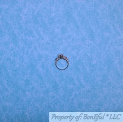 BonEful FABRIC FQ Cotton Quilt Flannel Blue Tone Tonal Blender Texture Water Sky