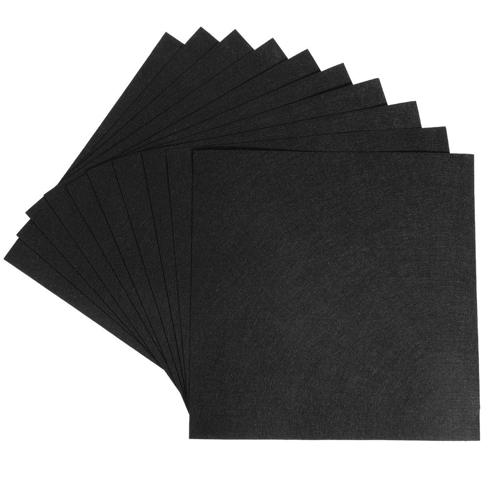 Láminas de fieltro cuadradas de 30 x 30 cm para manualidades, no tejidas