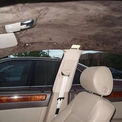 Automotive Headliner Material Upholstery Fabric for Roof Liner 1/8″ Foam Backing