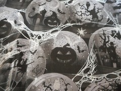 Brand New Gothic Halloween 100% Cotton by the 1/2 yard 18″ x 44″