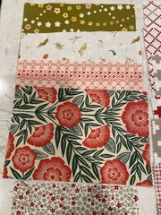 Cotton Quilting Fabric Charm Squares Set 25 + 4 Rectangles 6” X 4” New