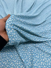 Yummy RIB 2×1 Knit Print 95% Polyester 5% Spandex 58/60″ Fabric By The Yard