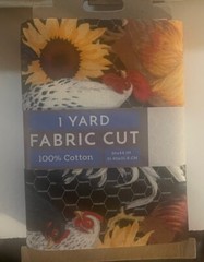 Lot Of 5 — 1 Yard Fabric Cut 100% Cotton 36x44in