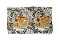 Panel Realtree Buck & Doe Woods Forest Hunting Cotton Fabric ’72X44′