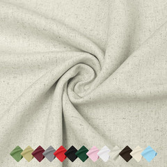 Linen Fabric | Natural Linen Cloth | Embroidery, Sewing | Soft, Breathable | 59″