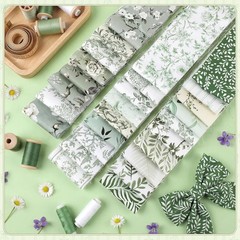 60 Pcs Spring Floral Quilting Fabric 2.6 x 40″ Cotton Fabric Strips Bundles