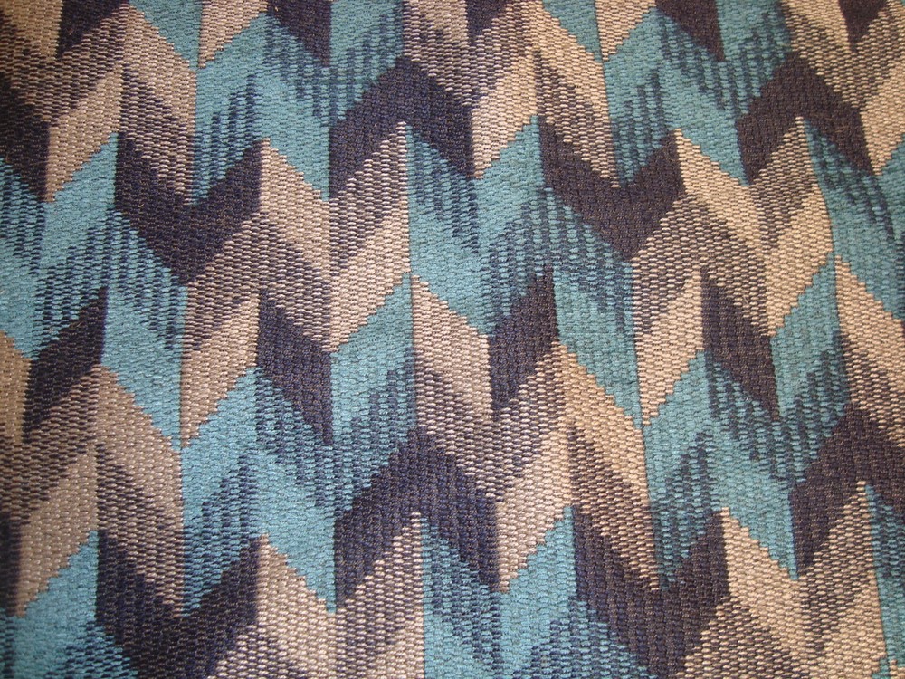 Remnant BRENTANO Fabric MESA Swimming Fish 35 oz UPHOLSTERY 57″ x 24″ BTP