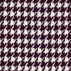 ACRYLIC JACKET PRE-YARN DYED FABRIC VINTAGE HOUNDSTOOTH CHECK BLACK WHITE 44″W