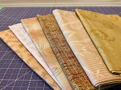Lecien Yoko Saito Collection Japanese Taupes – Pinks/Golds 6 Meters