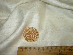 BY THE PIECE TRIM DECO PRO BAROQUE ROSETTE BUTTON TRIM 2523 FABRIC FOR LESS