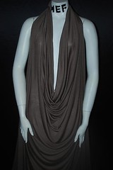 Micro Modal100% Knit Fabric Jersey Ecofriendly Super Soft & Silky Bark Brown