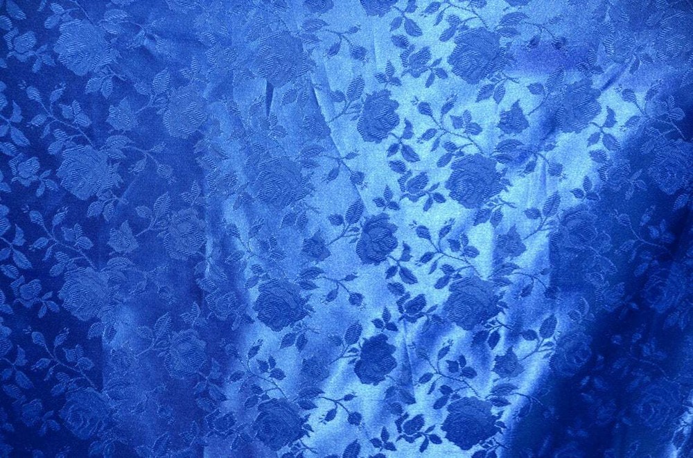 ROYAL SATIN BROCADE FLORAL JACQUARD BACKDROP FABRIC WEDDING YARD HOME DECOR