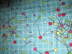 CUTTING MAT PINS SEWING ITEMS CRAFTS COTTON FABRIC FQ