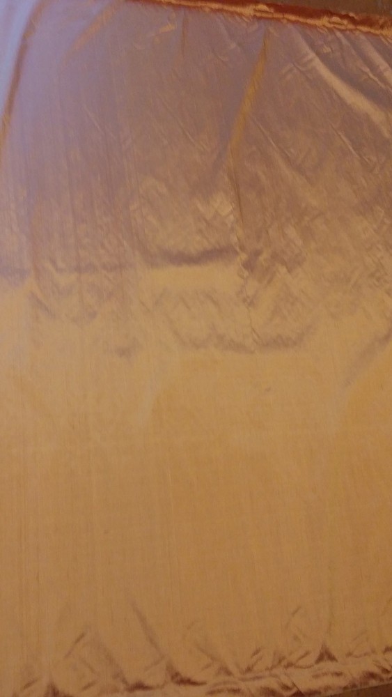 Kravet Couture Bengal Duppione Silk 100% #22136 – Cinnamon color 4 yard Lot