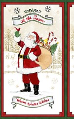 Tossed Christmas Trees, The Jolly North, 44″ Wide Wilmington Prints BTY
