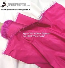TRIPLE METER CHANGING TAFFETA FABRIC CM HIGH CM 153 FABRIC A COMO MADE ITALY