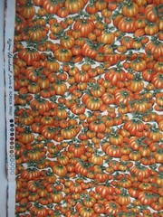 Hoffman International Fabrics PUMPKINS ALLOVER Cotton Fabrics Orange SBTY X 42″